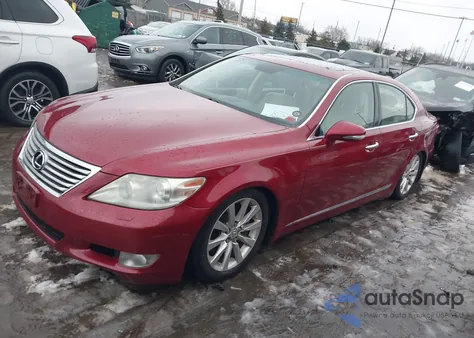 2010 Lexus Ls 460 z USA, uszkodzony, nr VIN JTHCL5EF4A5007227